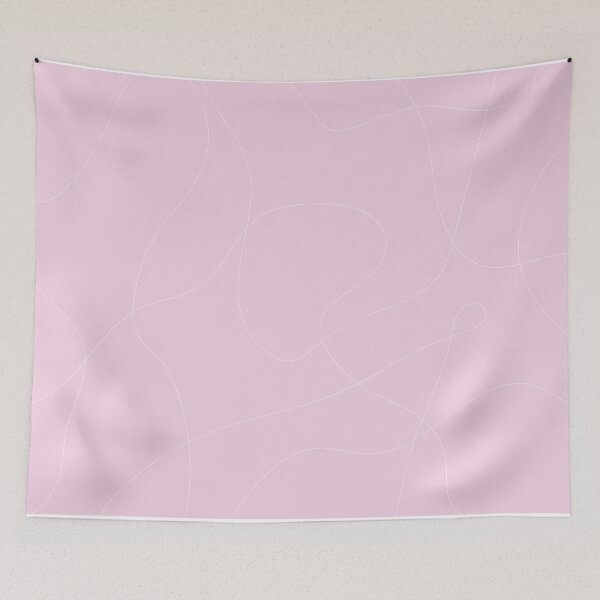 Item preview, Simplistic Pastel Pink Linear Abstract Art designed and sold by morgandiehl10.