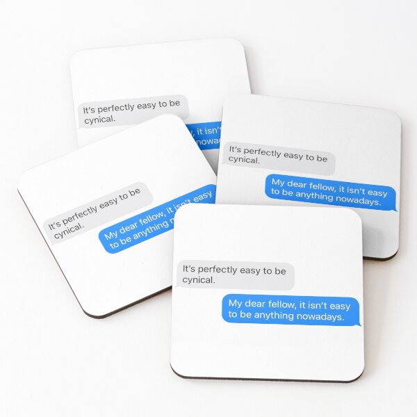 Item preview, Being cynical isn't as easy as it seems.  designed and sold by bardnbangtan.
