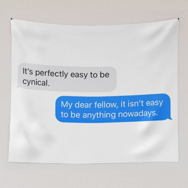 Item preview, Being cynical isn't as easy as it seems.  designed and sold by bardnbangtan.