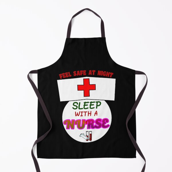 Item preview, Funny Feel Safe At Night, Sleep With A Nurse RN designed and sold by perfectpresents.