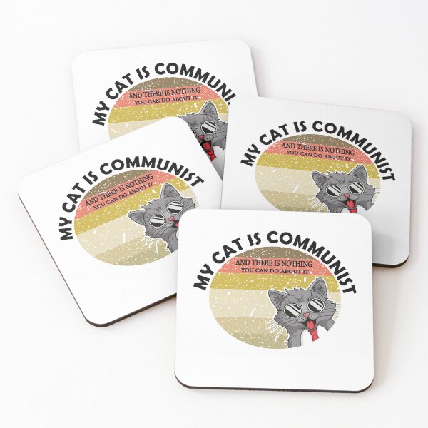 Item preview, My cat is communist designed and sold by YAHIA-14.