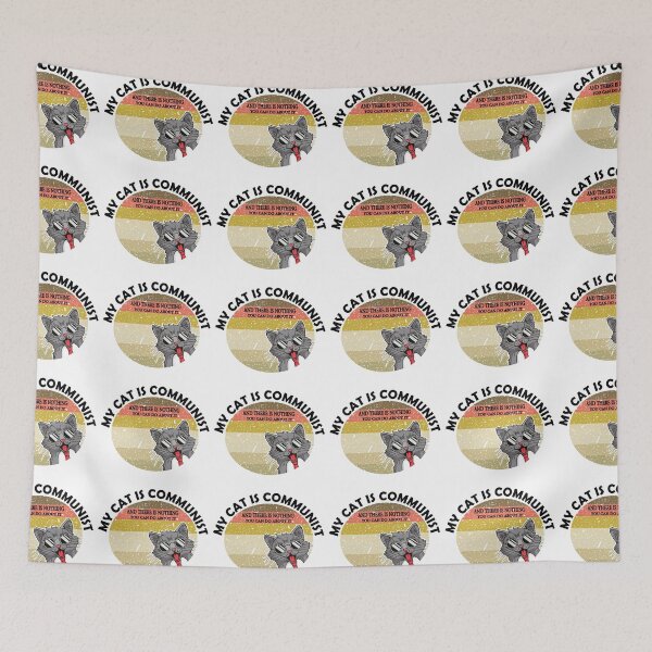 Item preview, My cat is communist designed and sold by YAHIA-14.