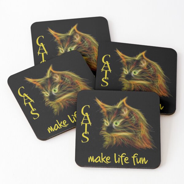 Item preview, CATS MAKE LIFE FUN designed and sold by Danicus666.