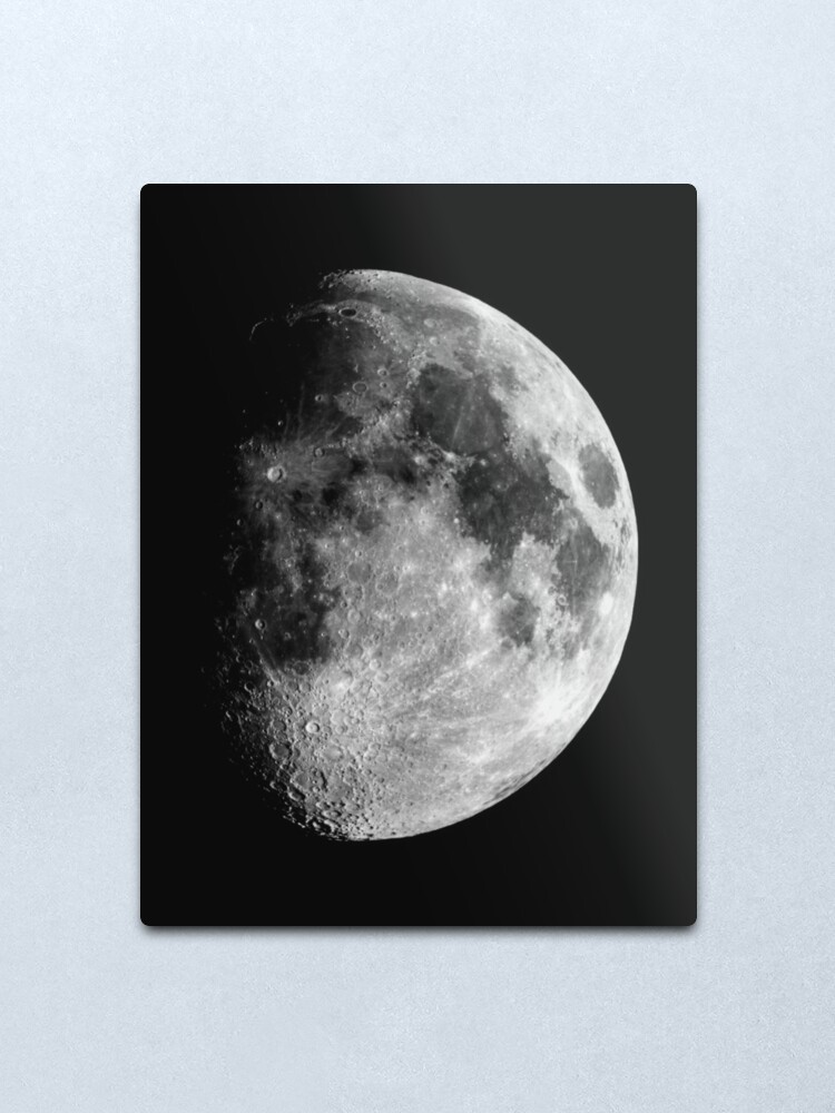 Alternate view of Gibbous Moon Metal Print