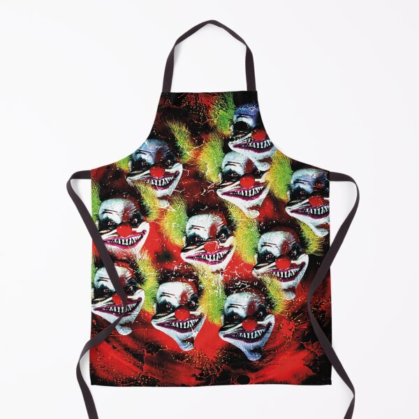 Item preview, Halloween horror clown collage designed and sold by cglightNingART.