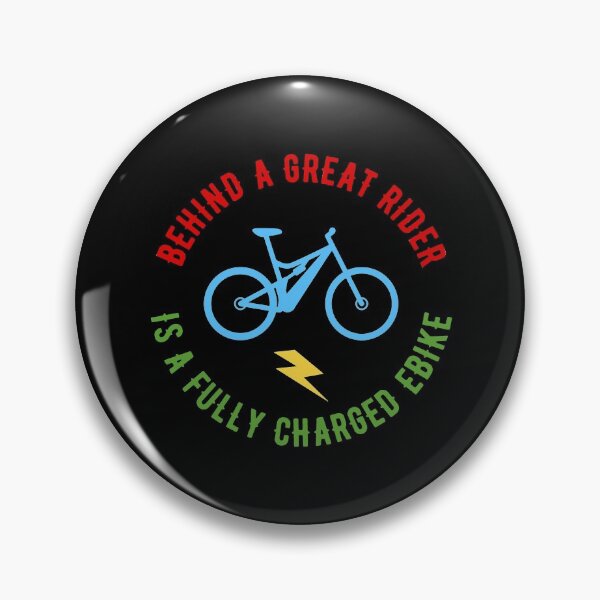 Item preview, Behind a Great Rider is a Fully Charged Ebike Funny eBike designed and sold by OneMTB.