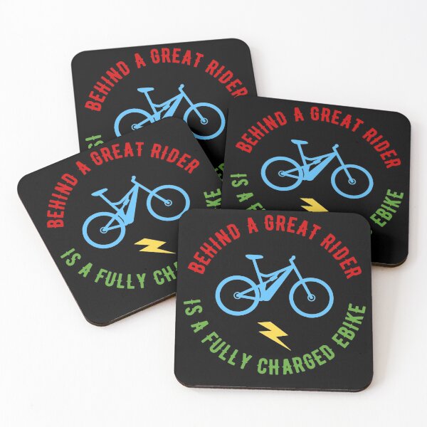 Item preview, Behind a Great Rider is a Fully Charged Ebike Funny eBike designed and sold by OneMTB.