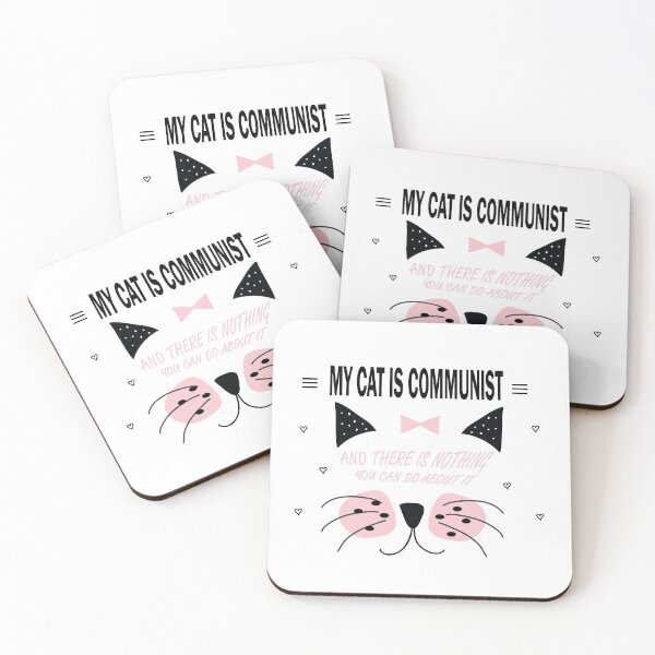 Item preview,  My cat is communist designed and sold by YAHIA-14.