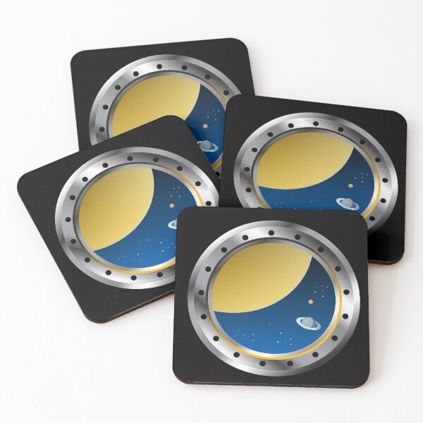 Item preview, Spaceship window view designed and sold by studio838.