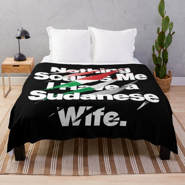 Item preview, Nothing Scares Me I Have a Sudanese Wife designed and sold by elhefe.