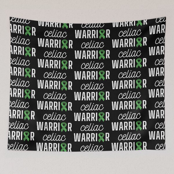 Item preview, Celiac Warrior designed and sold by AllergyClub.
