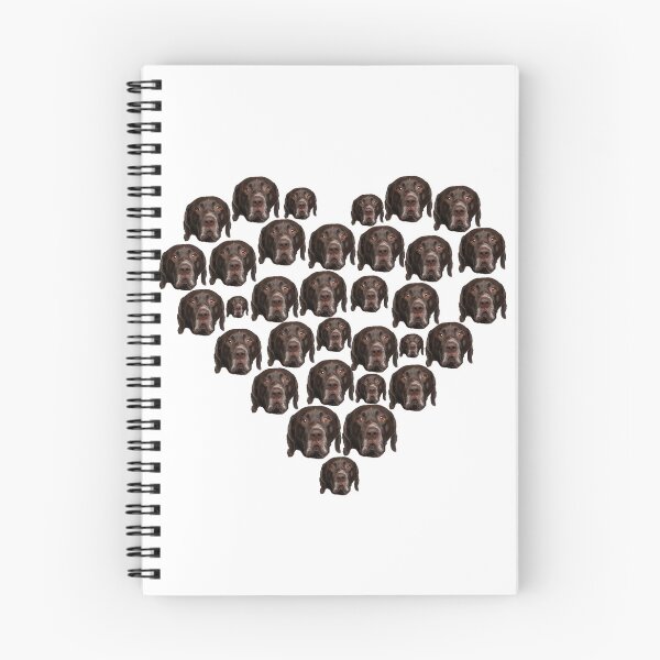 Item preview, german shorthaired pointer dog heart gift designed and sold by alaechamlal.