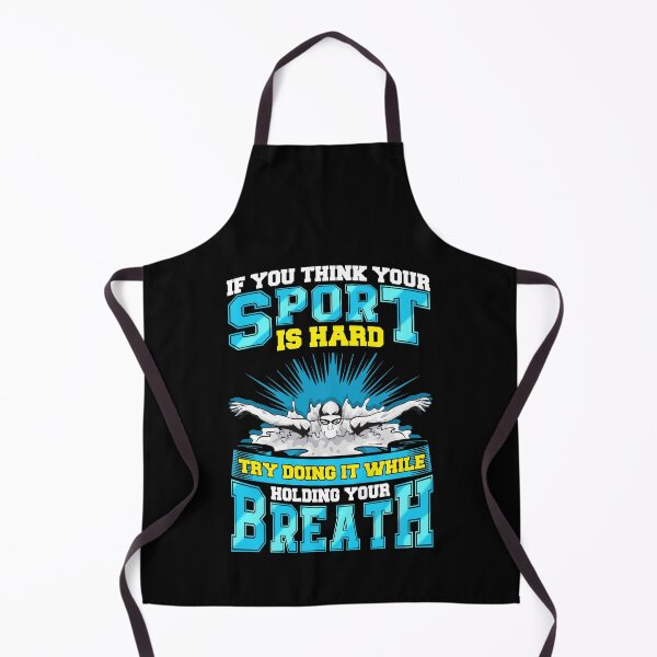 Item preview, If You Think Your Sport Is Hard Try Swimming designed and sold by perfectpresents.