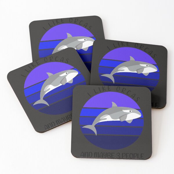 Item preview, Like Orcas And Maybe 3 People Funny Orca Killer Whale Gift designed and sold by bilal233.