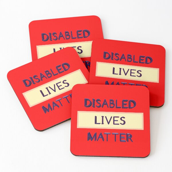 Item preview, Disabled Lives Matter 014 designed and sold by ITALY-Roselli-.