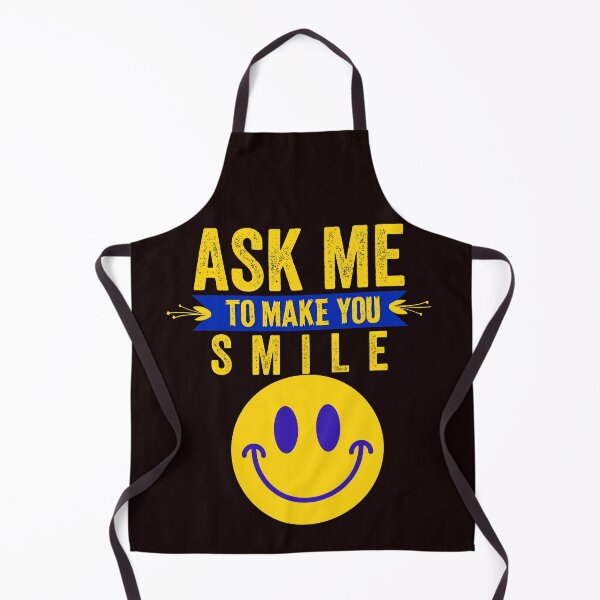 Aperçu de l'œuvre DEMANDEZ-MOI DE VOUS FAIRE SOURIRE créée et vendue par Hussain Shirts.