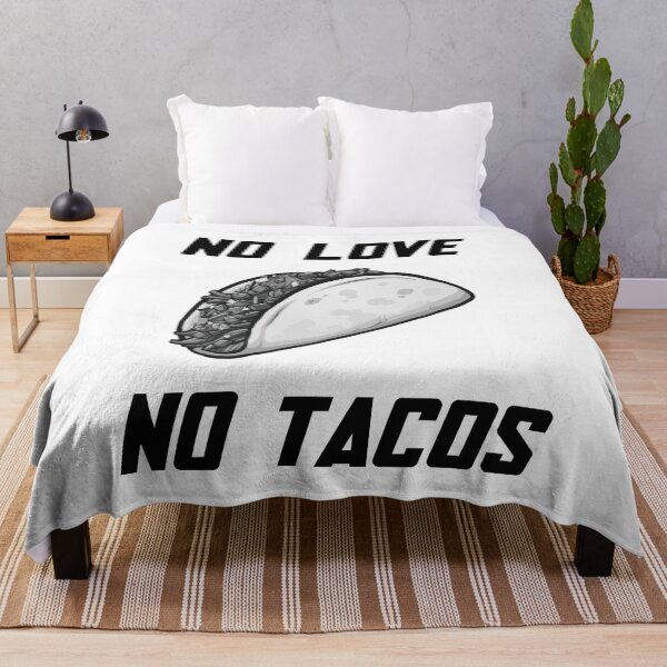 Item preview, NO LOVE-NO TACOS designed and sold by RB-Store.