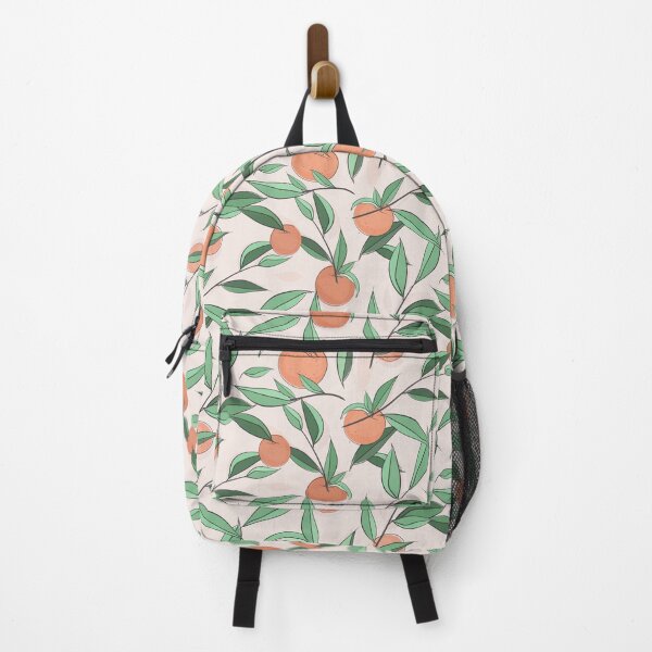 Item preview, Peach and leaves designed and sold by Milatoo.