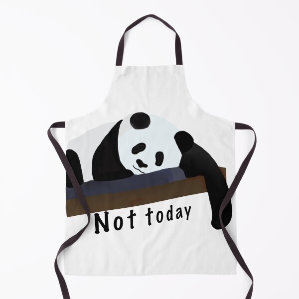 Item preview, Not today Panda designed and sold by faztheartnoob.