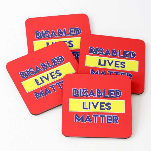 Item preview, Disabled Lives Matter 015 designed and sold by ITALY-Roselli-.