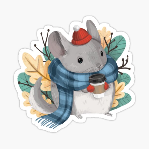 Item preview, Soft Warm Chinchilla designed and sold by Pameloo.