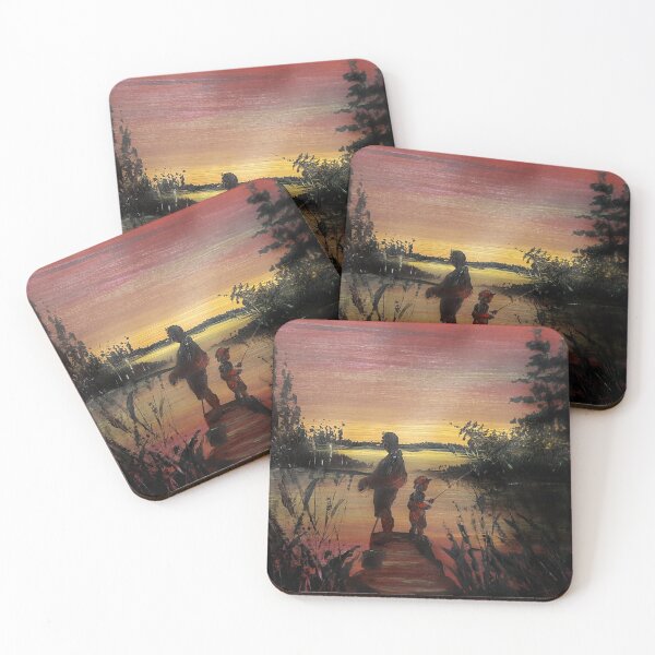 Item preview, Father and Son Angling designed and sold by FictiveArt.
