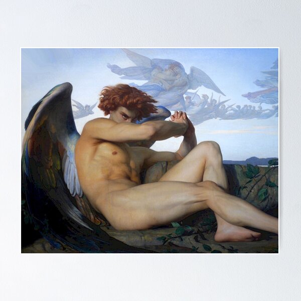 Item preview, FALLEN ANGEL - ALEXANDRE CABANEL designed and sold by arthistoryfever.