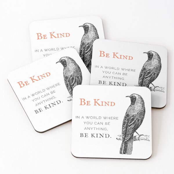 Item preview, Be Kind - Bird Series designed and sold by SimpleDailyJoy.