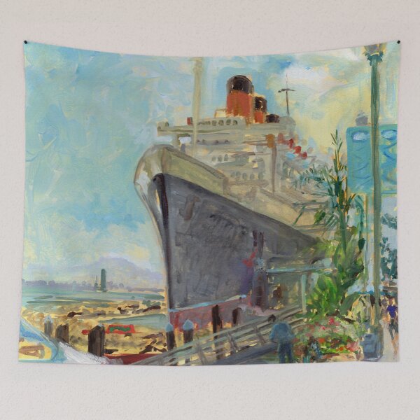 Item preview, A Day at the Port of Queen Mary designed and sold by wildrooster4fun.