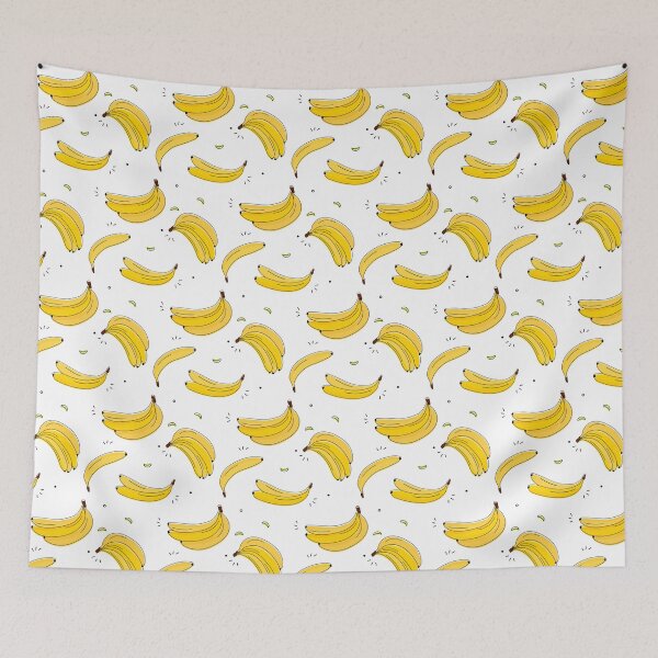 Item preview, Banana pattern seamless fruit design designed and sold by Milatoo.