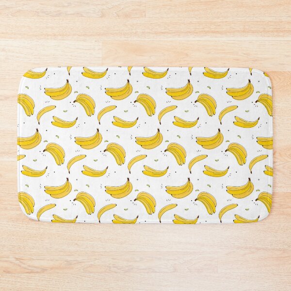 Item preview, Banana pattern seamless fruit design designed and sold by Milatoo.