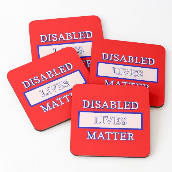 Item preview, Disabled Lives Matter 016 designed and sold by ITALY-Roselli-.