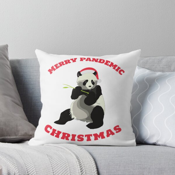 Item preview, Merry pandemic Christmas - a funny panda designed and sold by AnnaMelekhina.