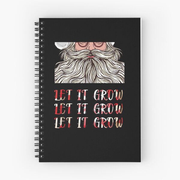 Item preview, Let it Grow - Bearded Beard - Beard Style - Full Beard - Santa designed and sold by dJ-Design.
