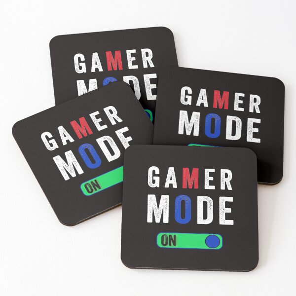 Item preview, GAMER MODE ON designed and sold by Hussain Shirts.