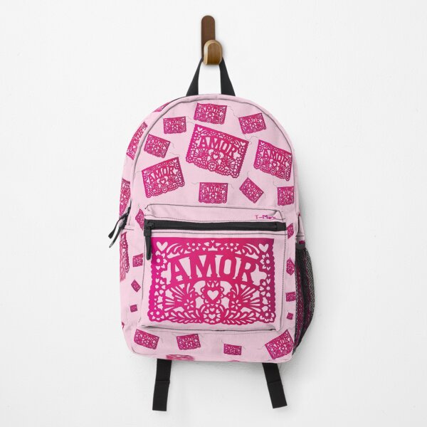 Item preview, pink LOVE mexican folk art decoration papel picado latin fiesta designed and sold by T-Mex.