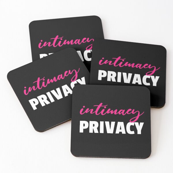 Item preview, Intimacy privacy- red fun text design  designed and sold by thegoldenyears.