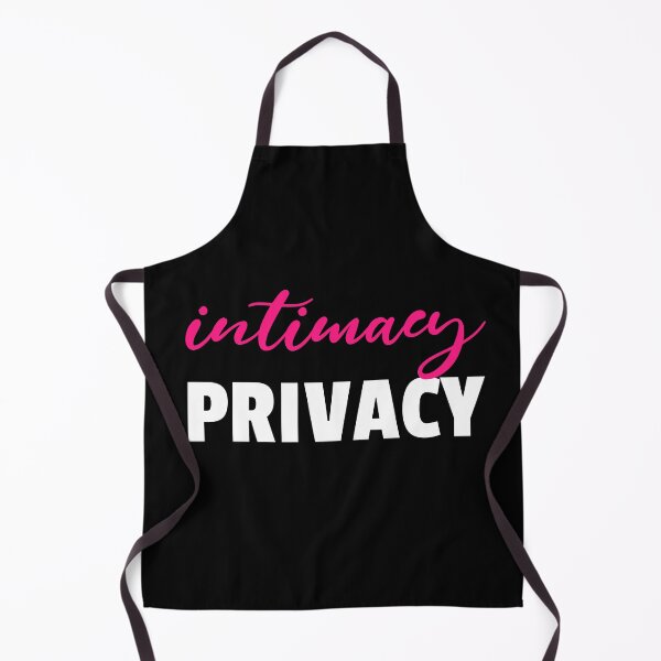 Item preview, Intimacy privacy- red fun text design designed and sold by thegoldenyears.