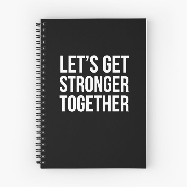 Item preview, Let's Get Stronger Together designed and sold by evokearo.