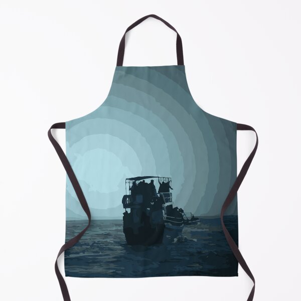 Item preview, Boat with a Blue Ocean and Blue Sky designed and sold by Morpheus Store.