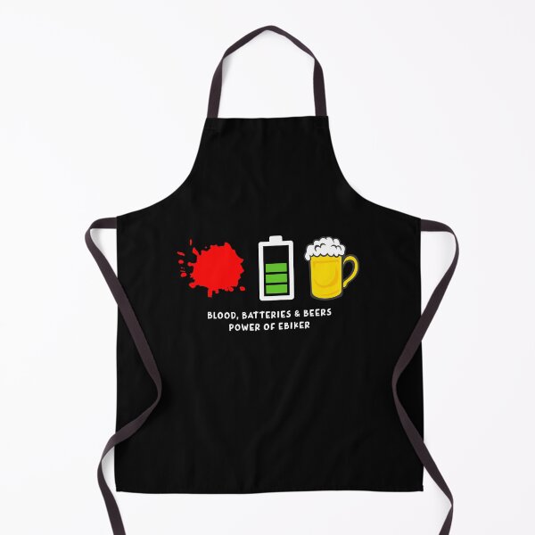 Item preview, Blood, Batteries and Beers Funny e-Bike MTB designed and sold by OneMTB.