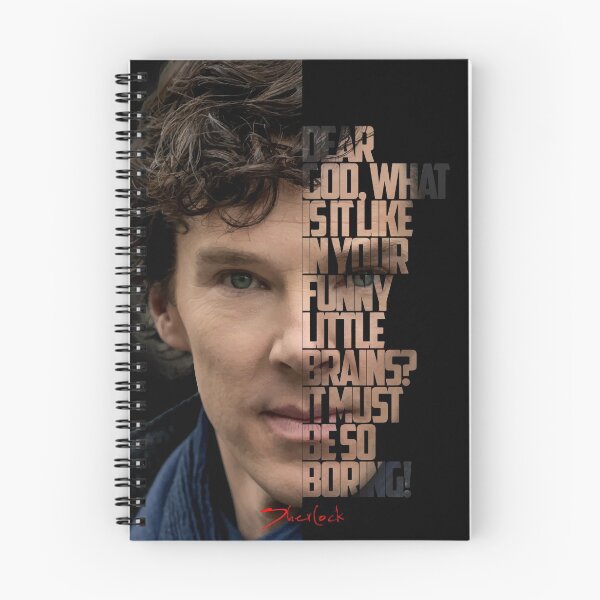Item preview, Sherlock Tv Show quote poster designed and sold by Enea Kelo.