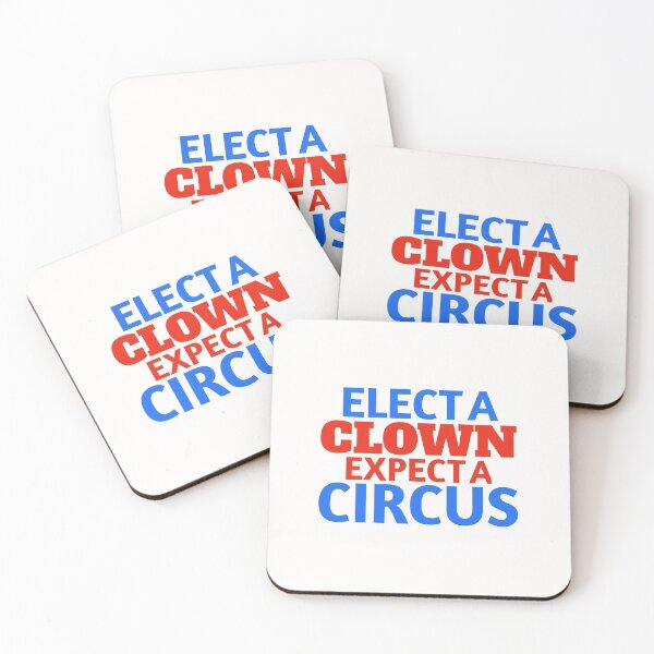 Item preview, elect a clown funny designed and sold by medbouk1.