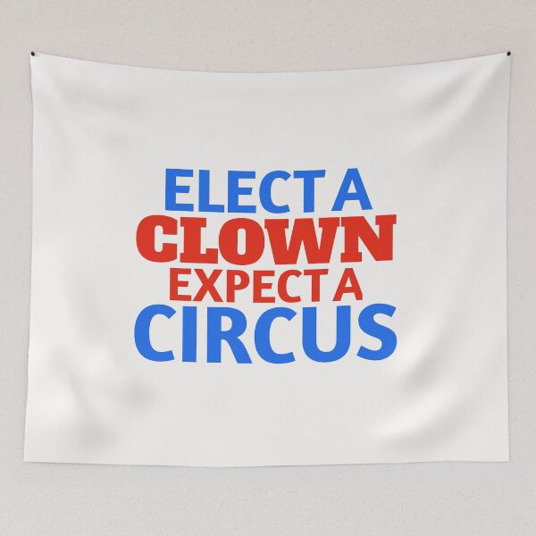Item preview, elect a clown funny designed and sold by medbouk1.