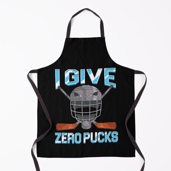 Item preview, I Give Zero Pucks Pun Sarcastic Hockey Player Joke designed and sold by perfectpresents.