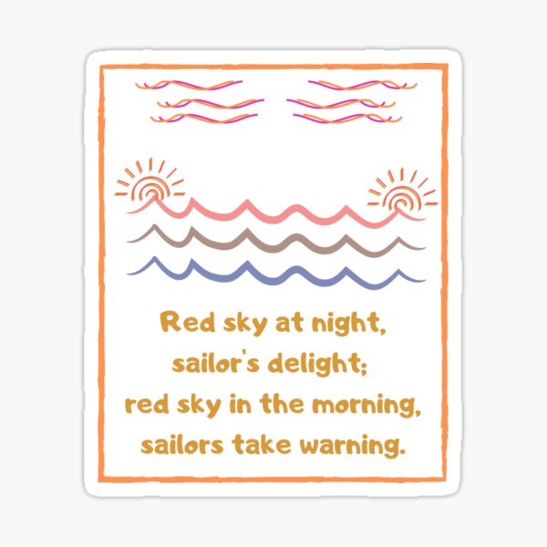 Item preview, Red sky at night, sailor's delight designed and sold by MihaiER.