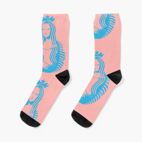 Mona Lisa Star | Cyan Socks