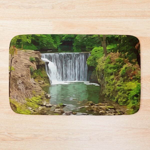 Item preview, Hidden Ohio Waterfall designed and sold by Mauxmaux.
