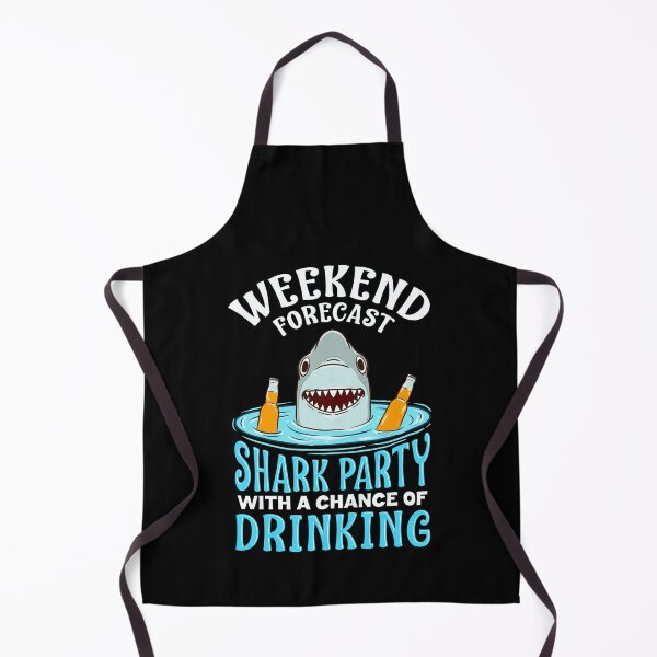 Item preview, Weekend Forecast: Shark Party with Drinking designed and sold by perfectpresents.