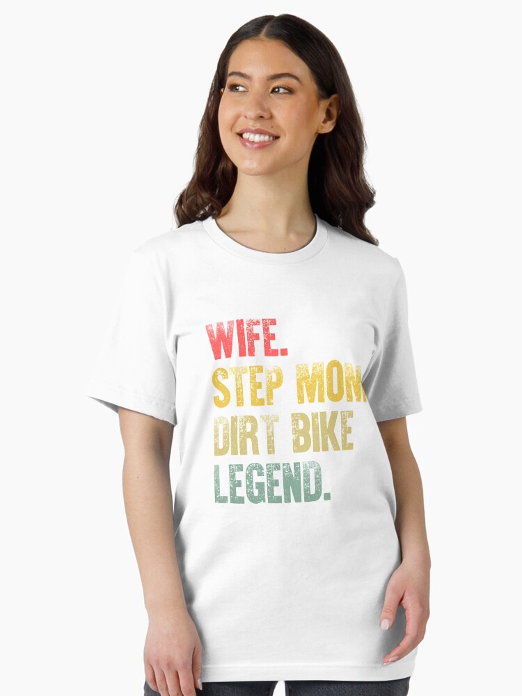Mother Women Funny Gift T-Shirt Wife Mom Bicycle Legend T-Shirt